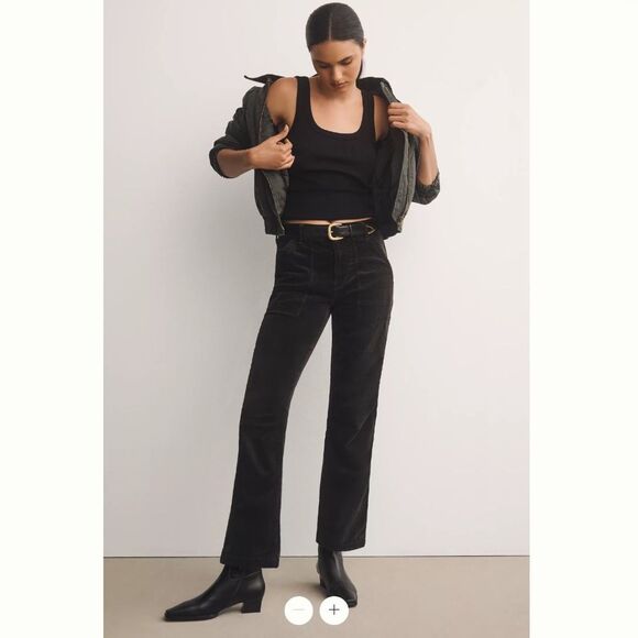 Anthropologie The Wanderer Relaxed-Leg Corduroy Pants by Pilcro - Picture 1 of 5